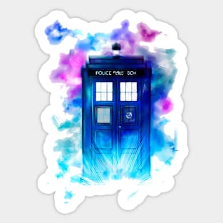 Tardis Sticker